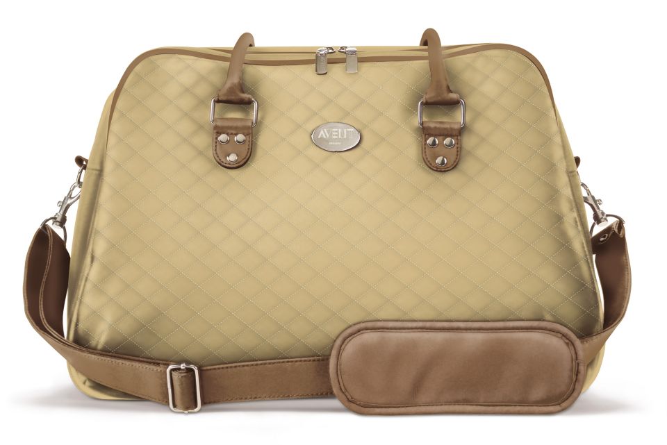 Stylish, elegant weekender bag