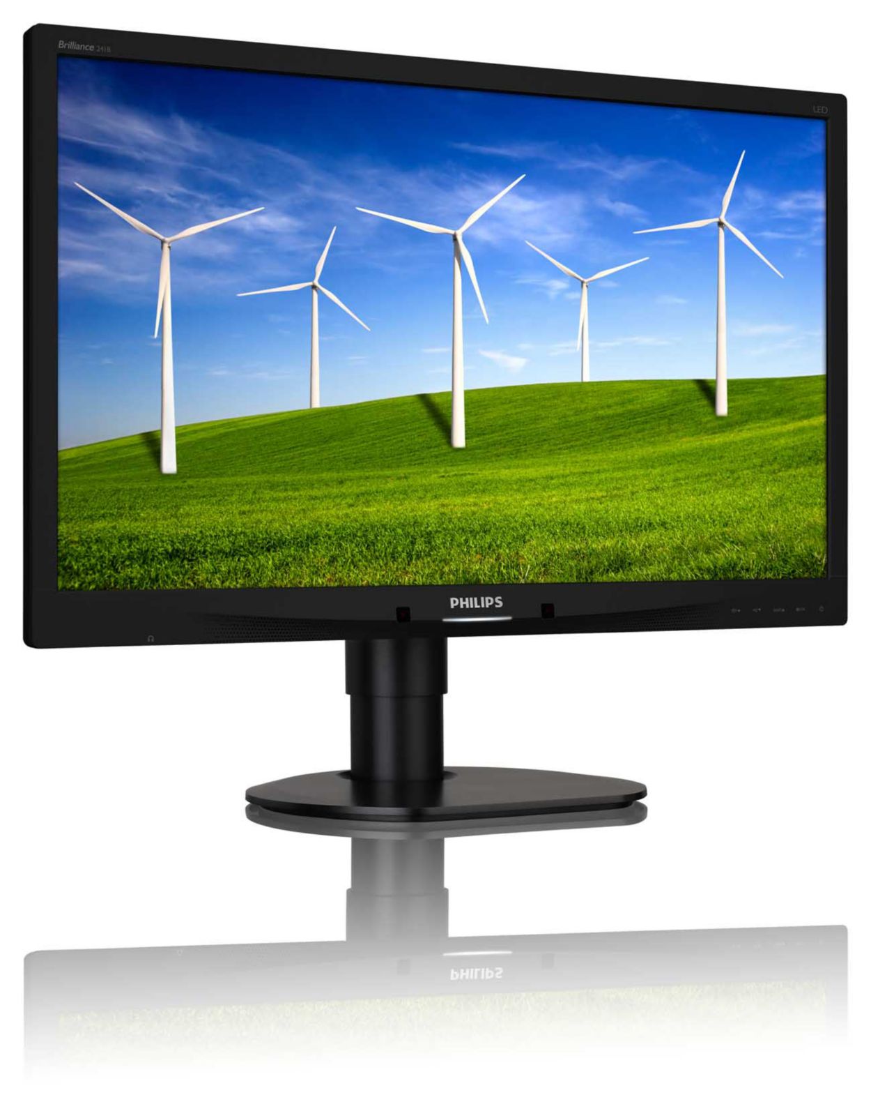 Brilliance LCD monitor, LED backlight 241B4LPYCB/27 | Philips