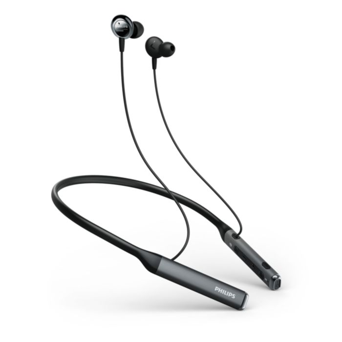 Philips wireless neckband headphones sales