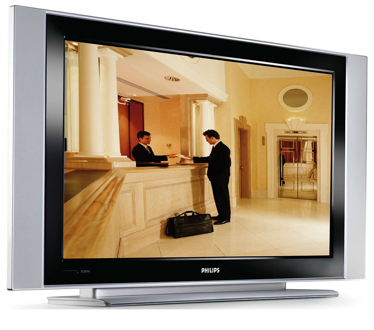 Integrated Flat LCD HDTV for entertainment