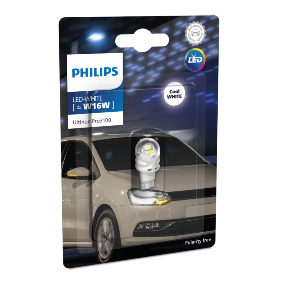 Ampoule W16W Philips - Équipement auto