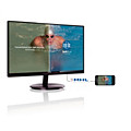 SoftBlue テクノロジー搭載液晶モニター 224E5EDSB/11 | Philips SoftBlue テクノロジー搭載液晶モニター 224E5EDSB/11 | Philips