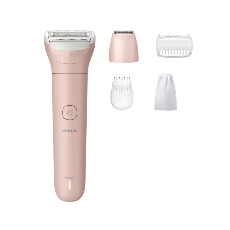 Gentle, clean shave. Even on sensitive areas.