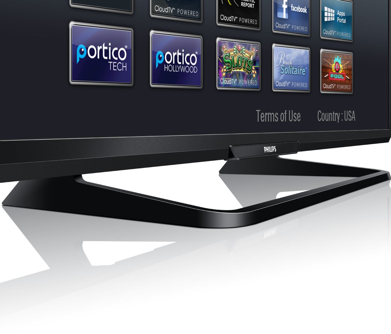 4000 series LED-LCD TV 65PFL4909/F7 | Philips