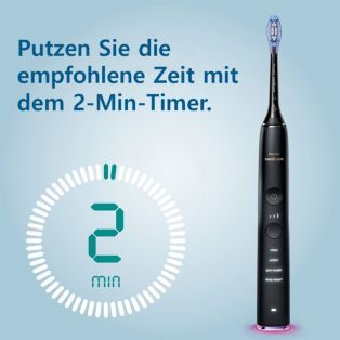Sonicare DiamondClean Smart 9400 Elektrische Schallzahnbürste mit App - Schwarz