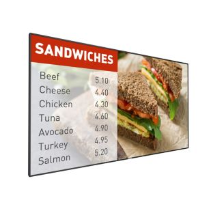 Signage Solutions P-Line Display