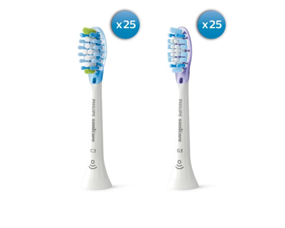 Nettoyage plus efficace, plus sain et dents plus blanches