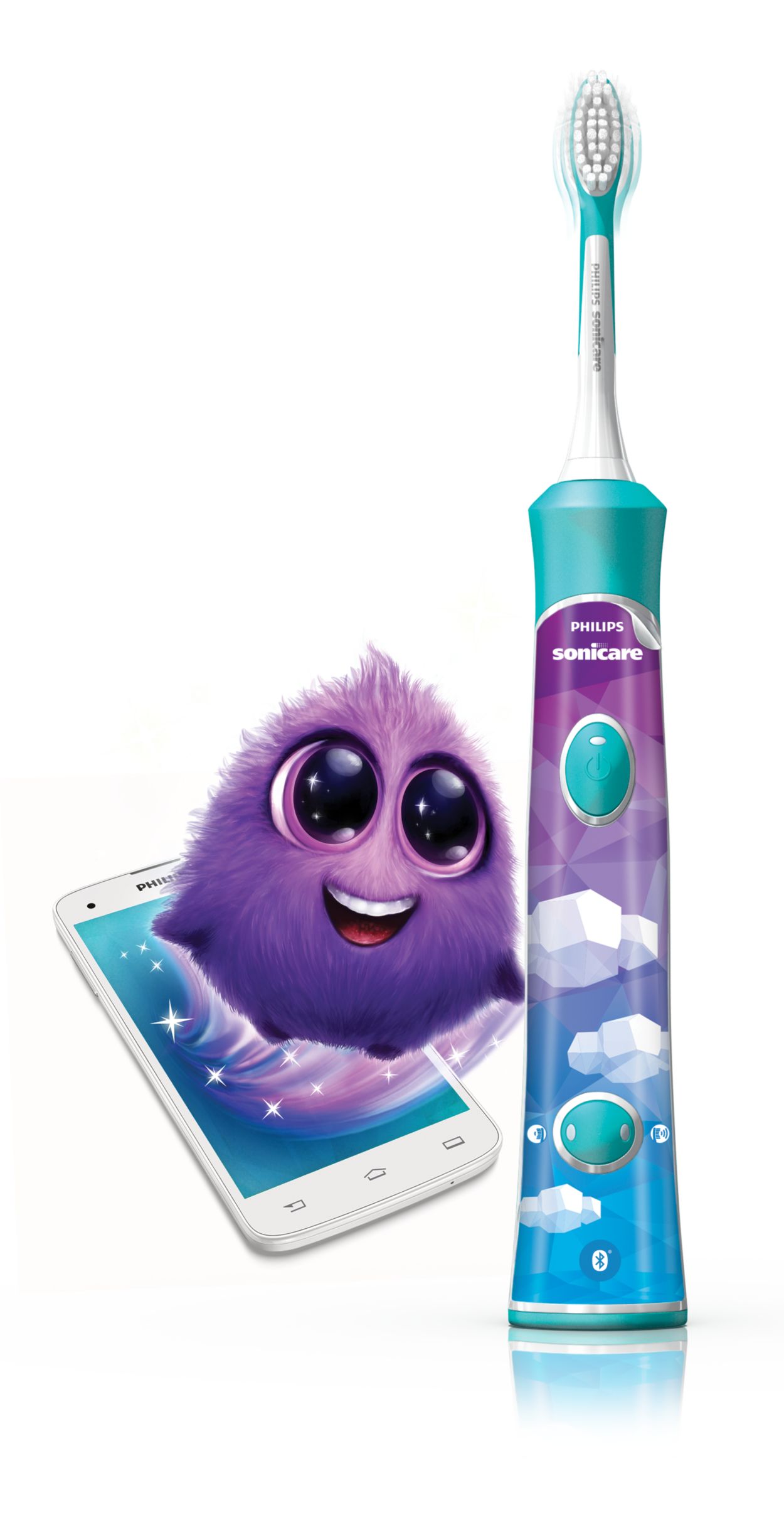 Philips Sonicare For Kids HX6352/42 Pink Spazzolino sonico bambino 1 pz