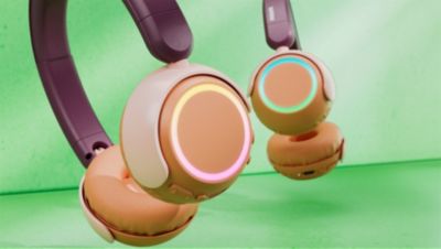 Colourful design with LED lights