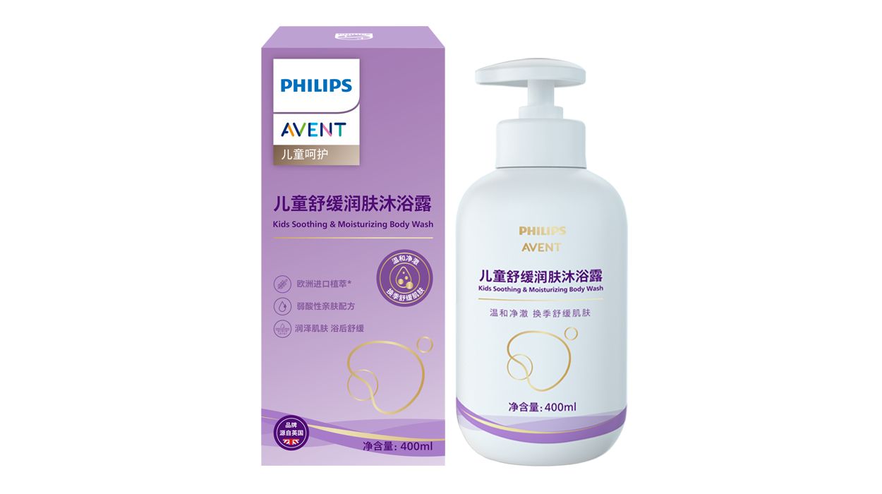 弱酸性配方，舒缓并滋润肌肤