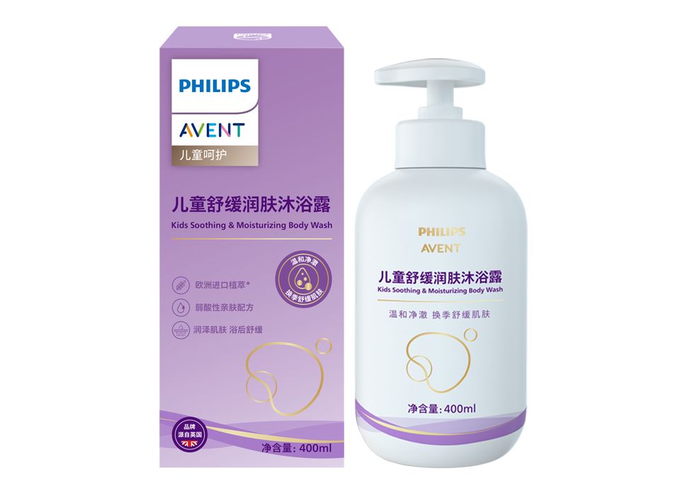 弱酸性配方，舒缓并滋润肌肤