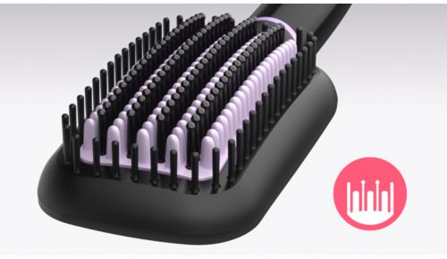 Tredobbelt børstehårsdesign