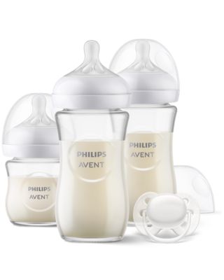 Bild von Philips Natural Response - Kleines Flaschen-Set aus Glas für Neugeborene - SCD878/11