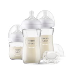 Avent Natural à Réponse Naturelle Coffret cadeau nouveau-né en verre