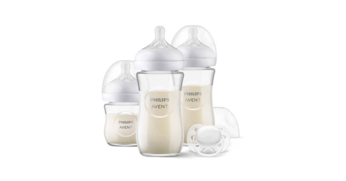 Philips Avent Natural Response Sklenená darčeková súprava pre novorodenca SCD878/11 - hlavný produktový obrázok Philips