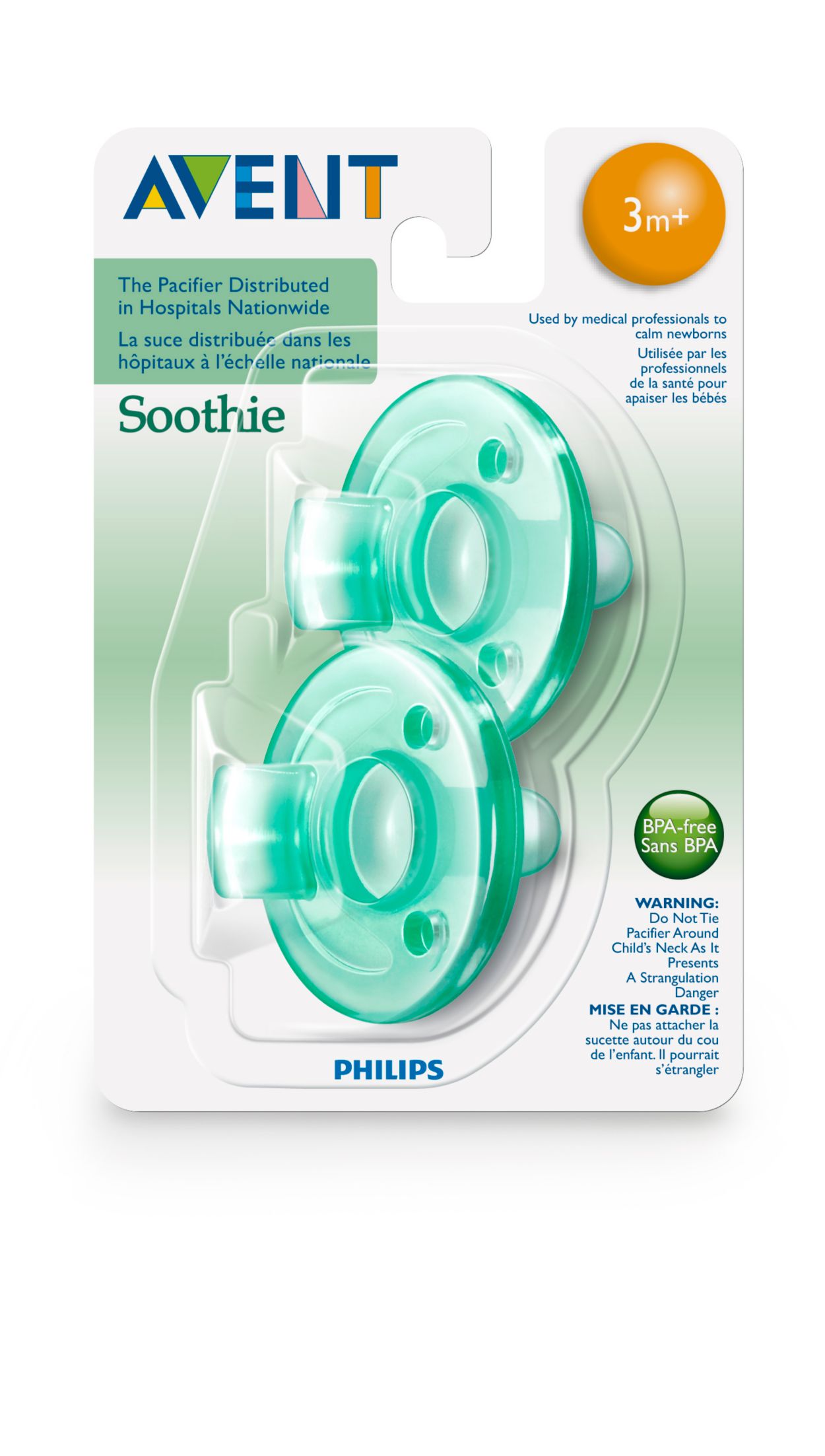 Philips best sale pacifier soothie