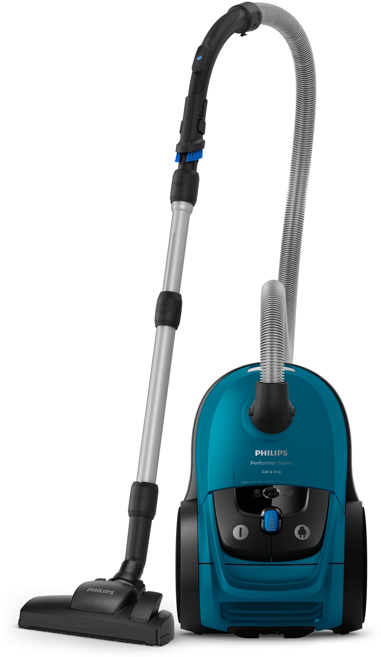 Performer Silent Vacuum cleaner with bag FC8743/09R1 | Philips