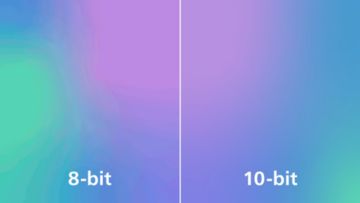 True 10-bit colour depth