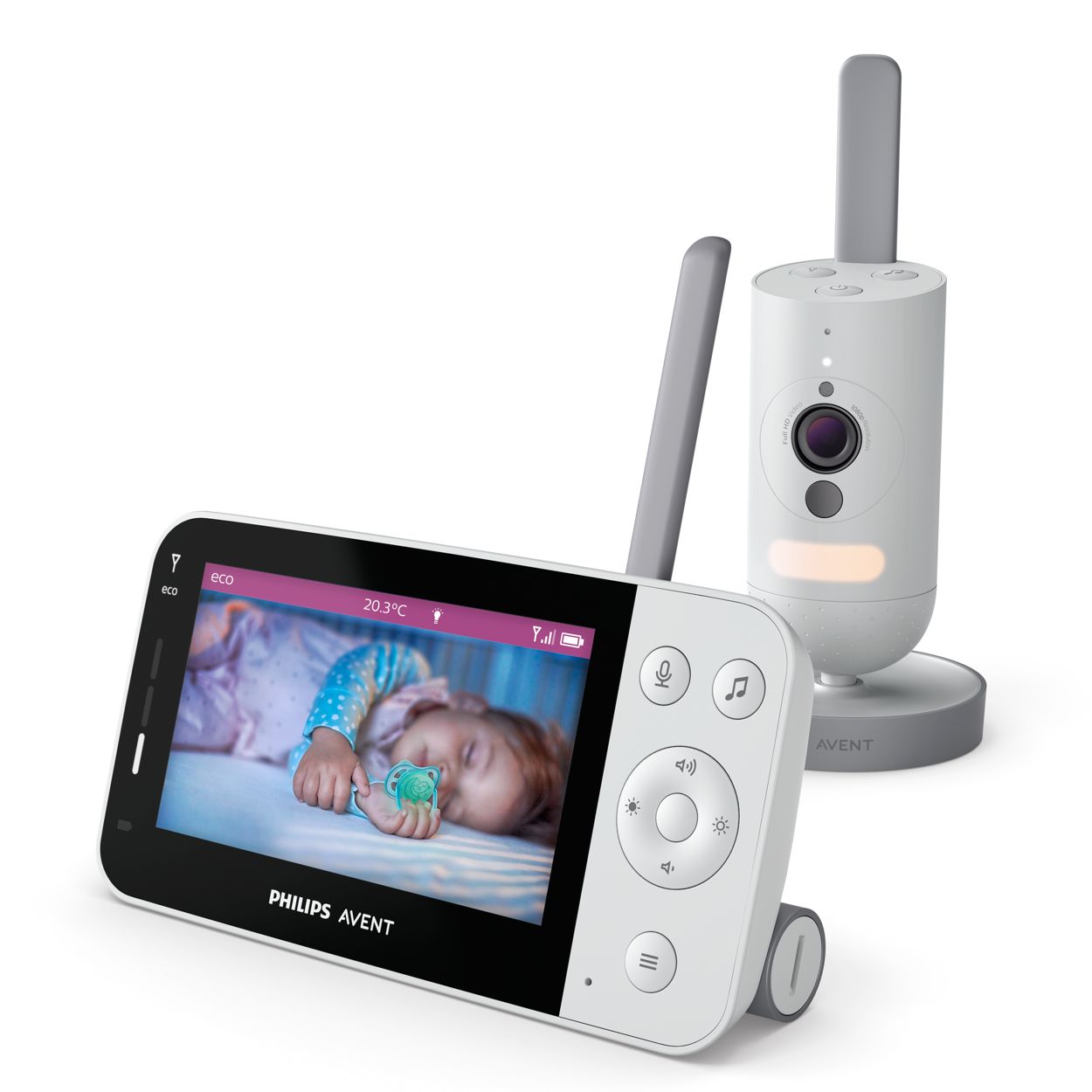 Ecoute-bébé vidéo See - Connected Home - Babyphone intelligent et élégant