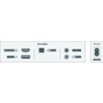 Žemas profilis. Visame kambaryje sklindantis garsas.