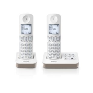 Téléphone fixe sans fil avec répondeur