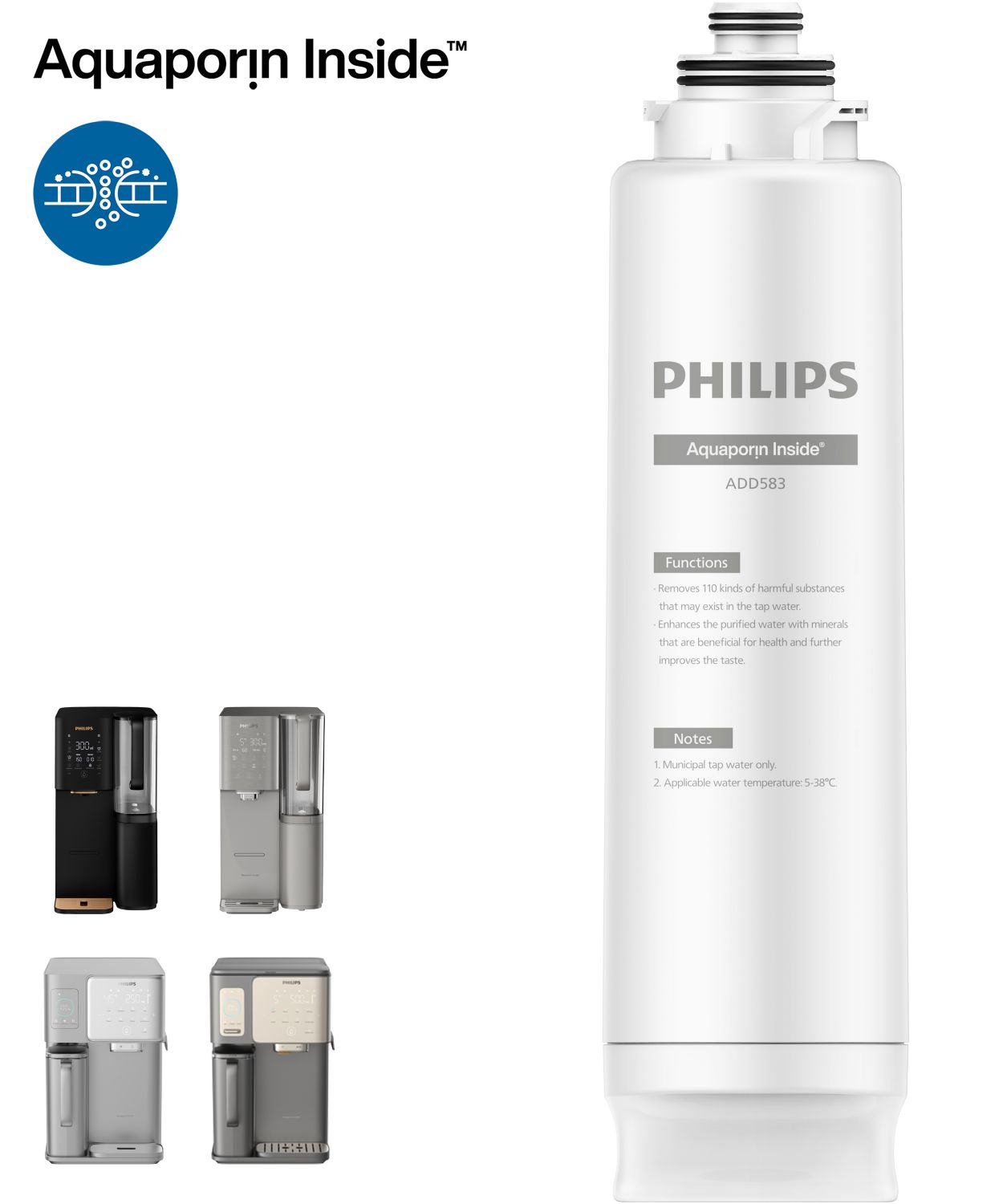 Enjoy smoother, fresher water.