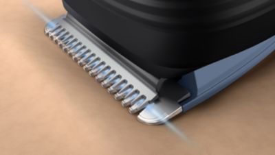 Skin-friendly, high-performance blades for a gentle trim