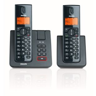 Téléphone fixe sans fil avec répondeur