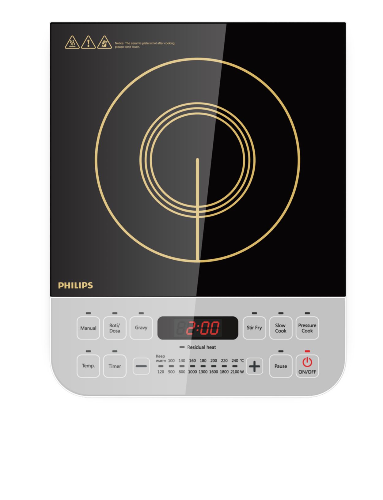 Philips induction store cooktop hd4928