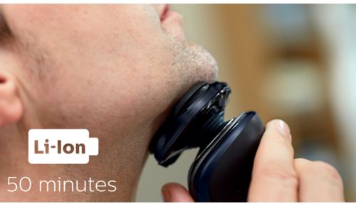 50 minutos de afeitado sin cable