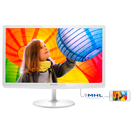 227E6QDSW/00  LED-bakgrundsbelyst LCD-skärm