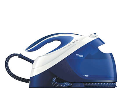 Powerful continuous steam for ultra-fast ironing