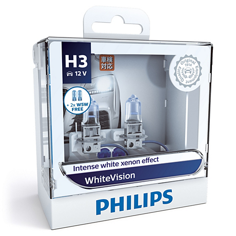 12336WHVSM WhiteVision Headlight bulb&lt;br>