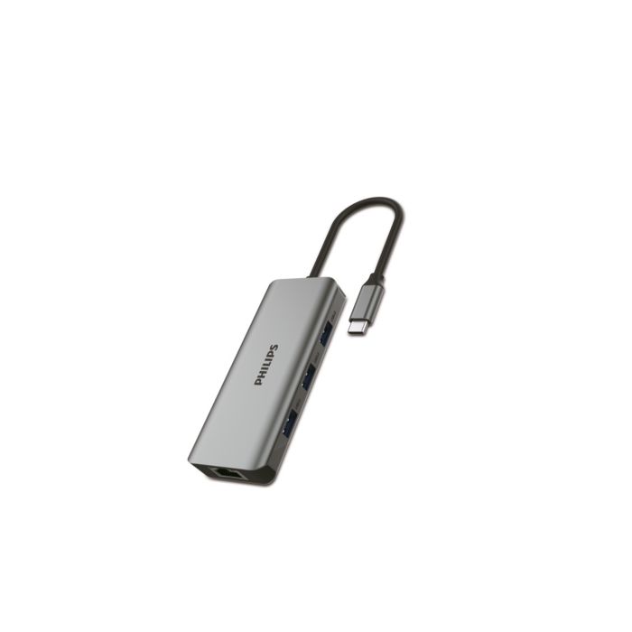 USB-C 3.0 扩展到 6 端口迷你集线器