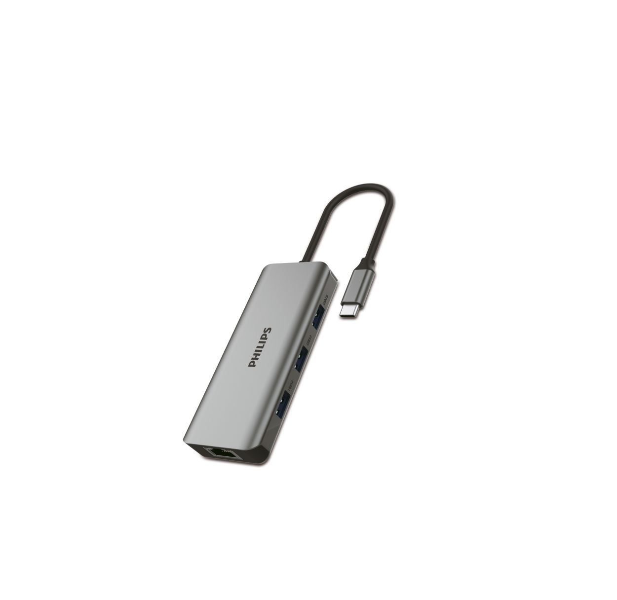 USB-C 3.0 扩展到 6 端口迷你集线器