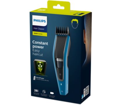 Philips Hair Clipper Serie 5000, Máquina para Cortar el Pelo con Tecnología  Trim-n-Flow Pro (modelo HC5632/15) : : Belleza