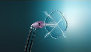 Cordless Power Flosser: Quad Stream-technologie