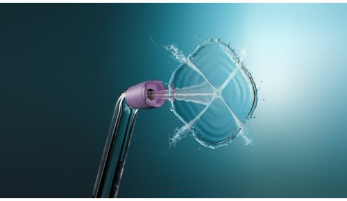 Cordless Power Flosser: Quad Stream technology