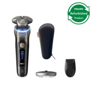 i9000 Prestige Ultra Refurbished Wet & Dry Shaver with SkinIQ