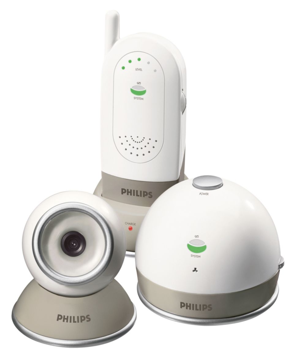 Colour baby cam and baby monitor in one