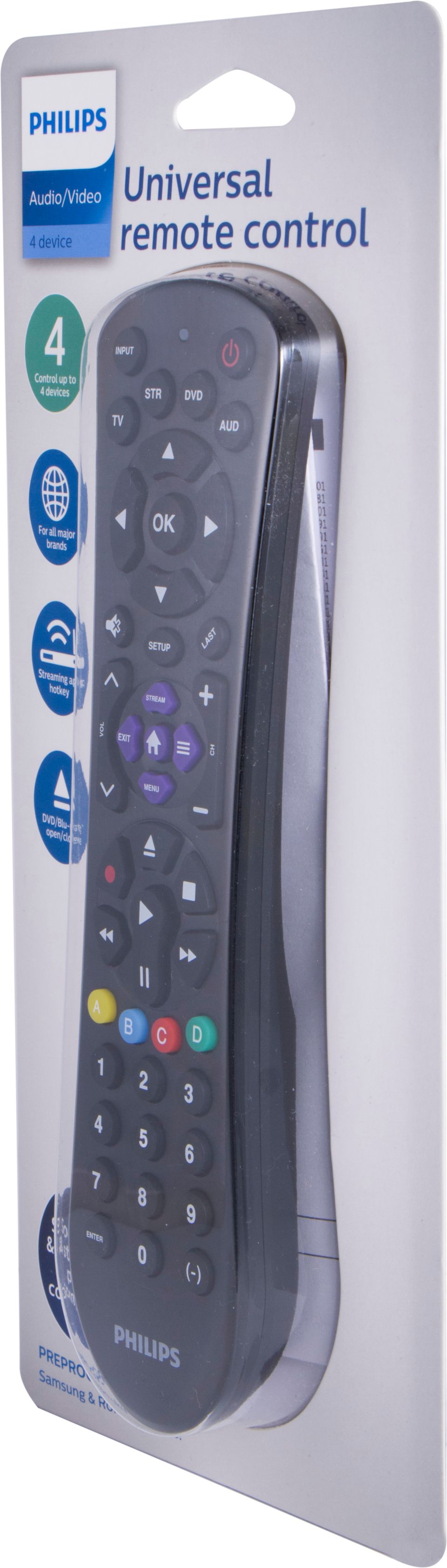 Mando a distancia universal para Philips 32PHT4002/56 32PHT4001/60  43PHT4001 43PHT4001/12 43PHT4001/60 LED LCD HDTV TV