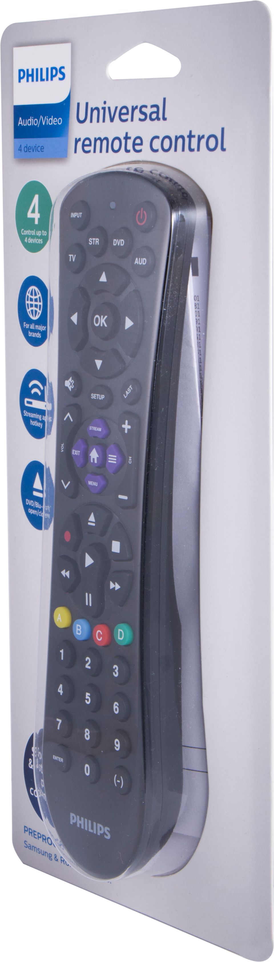 Philips 3-Device Universal Remote Control