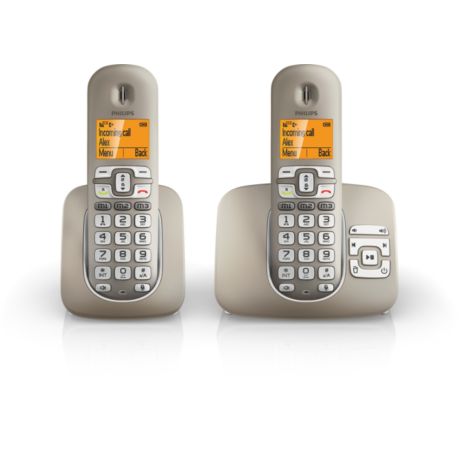 XL3952S/05 SoClear Trådløs telefon med telefonsvarer