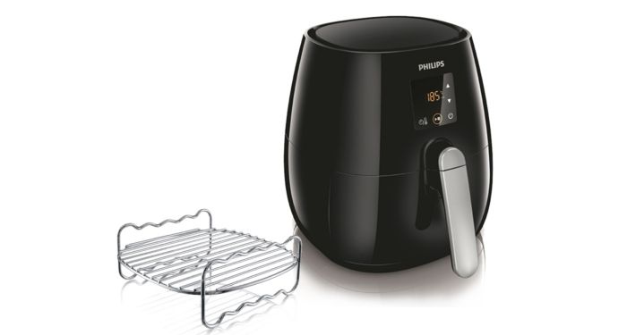 New Philips Viva Collection XXL Twin TurboStar Airfryer Star White