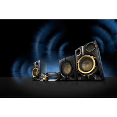 Sonido potente de manera inalámbrica