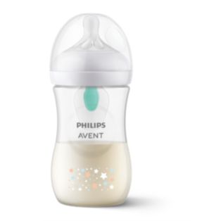 Avent Natural Response Biberón AirFree 260ml, deco estrellas, tetina T3
