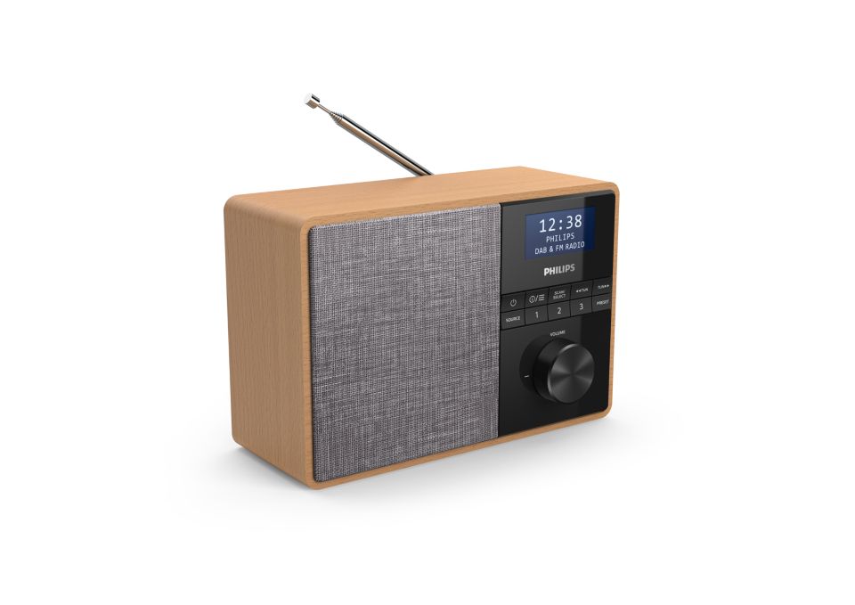 ② radio portable cd dab+ FM piles ou secteur comme neuve — Radios