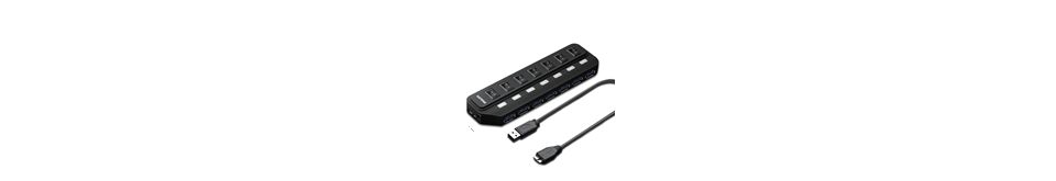 Salida extendida USB 3.0 a 7 puertos