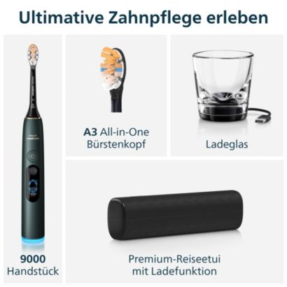 Vollständige Zahnpflege - jetzt 100% sichtbar