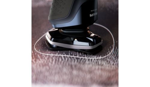 Přizpůsobuje se vousům pro snadné oholení